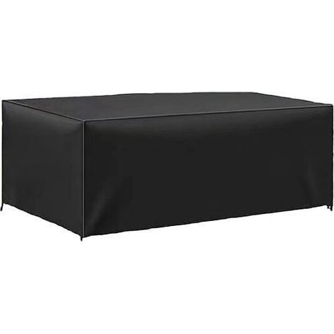 Gartentischabdeckung 180x120x74cm, wetterfeste und reißfeste 420D Oxford-Plane, Schutzhülle für Gartenmöbel (1/5)