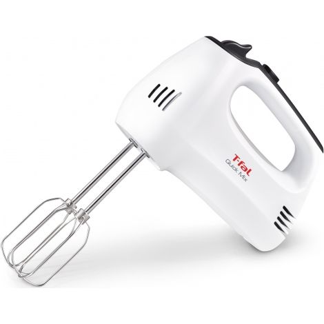 Batidora de mano Tefal HT3101 de 300 W, color blanco.