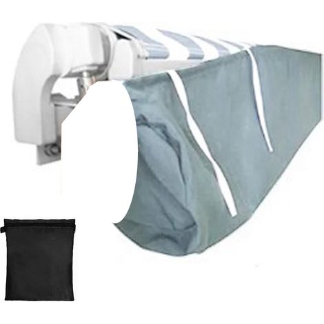 Housse de protection Oxford imperméable et résistante aux intempéries pour auvent extérieur terrasse couverture de stockage en hiver (1/5)