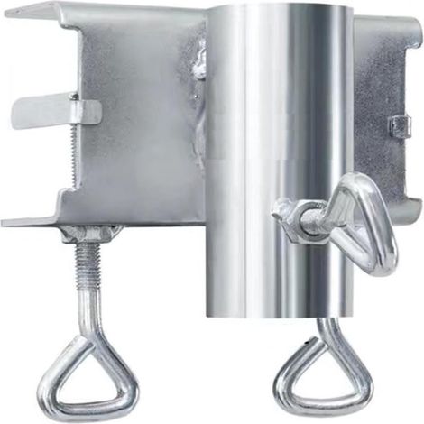 Tischklemme für Sonnenschirm und Balkon, stabile Sonnenschirmhalterung für Balkongeländer und Liegestühle, ideal für den Außenbereich und als Gartenzubehör (1/5)