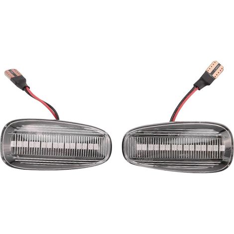 Satz mit 2 LED-Seitenmarkierungsleuchten mit Blinkern für Opel Zafira (1999-2005) und Astra G (1998-2009), weiß. (1/5)