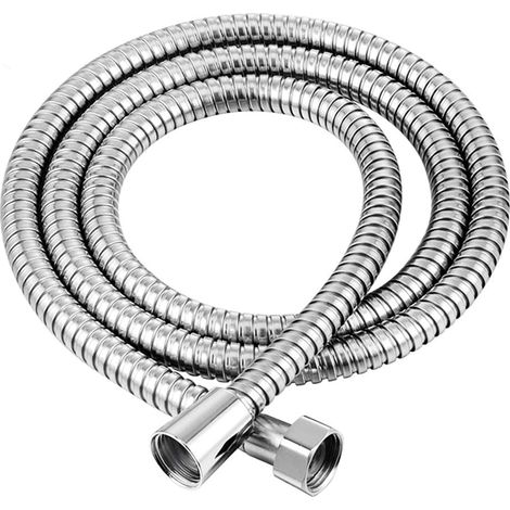 Brauseschlauch, lange Brauseschläuche, Chrom, Edelstahl, Ersatzbrauseschlauch, 1,5 m