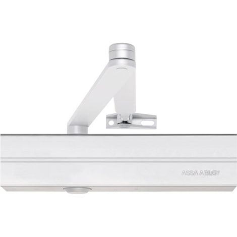 ASSA ABLOY Cierrapuertas de tijera DC 300 plata EN 3-6 - DC300-----DEV1-