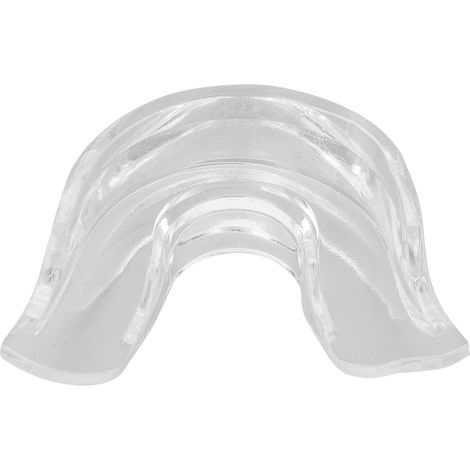 Protège-dents silicone portable pour sport, orthodontie, protection dentaire et buccale, usage athlétique, étui de voyage inclus. (1/5)