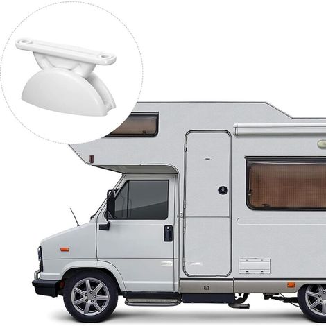 2 pièces Arrêt de Porte de Caravane,Retenue Porte pour Caravanes,Camping Cars(Accessoires 8 Vis) (1/3)