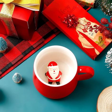 Mug céramique pour café Mug Noël Céramique Personnage Cartoon (1/4)