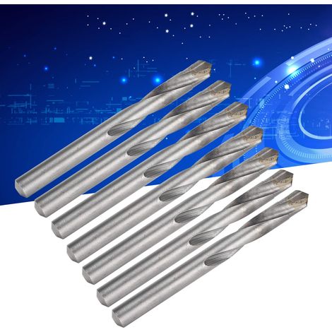 10 Hartmetallbohrer, Spiralbohrer mit zylindrischem Schaft, 9-mm-Bohrer mit Hartmetalleinsatz (1/5)