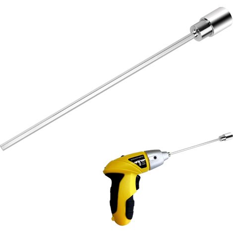 Rallonge Visseuse sans Fil avec Écrou de 19 mm pour Stabilisateur 30cm Long Caravane Bequille Caravane Manivelle de Camping-car (1/5)
