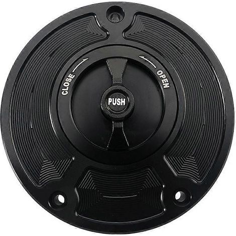 Bouchon de réservoir d'essence universel à 3 trous en alliage d'aluminium à ouverture rapide pour Honda CBR650R, CB500X et CB400X - SFYGV (1/5)