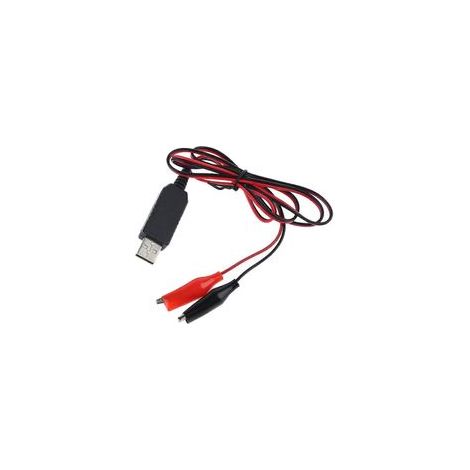 Adaptateur USB 5 V vers 1,2 V / 2,4 V / 3,6 V / 4,8 V – Remplace 1 à 4 piles AAA ou AA rechargeables (NiMH/NiCd) – Alimentation universelle pour appareils basse tension