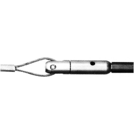 Raccord pivotant ATM 9 mm à mailles de 9 mm, M12 Ø18x80 mm