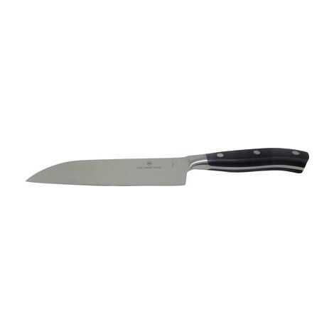Victorinox Coltello Santoku Nero 17 cm Acciaio Inossidabile