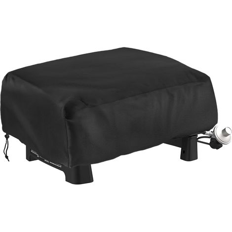 Housse de Protection pour Plancha, Bache Plancha Exterieur avec Cordon  55x55x27 CM Housse four a Pizza Exterieur en Tissu Oxford 420D, Imperméable Coupe-Vent Anti-UV Couverture de Grill, Réglable (1/5)