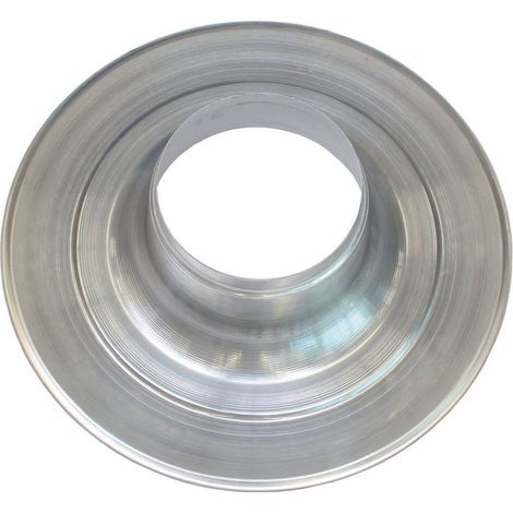 Vaillant Collarín para tejado plano, aluminio para sistema de gases de escape 110 mm, 0020106411