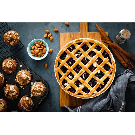 Tableau sur toile tarte sucrée 30x45 cm - Impression sur Toile Murale Décorative - Image imprimée en HD sur Toile - Toile sur Châssis en Bois FSC - Fabriqué en France (1/5)