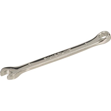 Chiave a combinazione Silverline in acciaio cromo vanadio da 6 a 32 mm-6 mm (1/4)