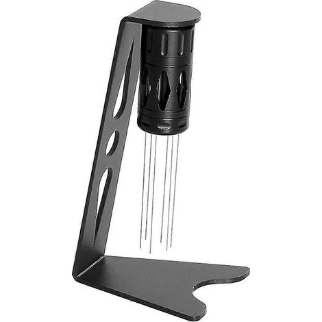WDT outil espresso 6 Needles espresso Distribution outil support réglable café tissu poudre aiguille pour Cafe cuisine (1/5)