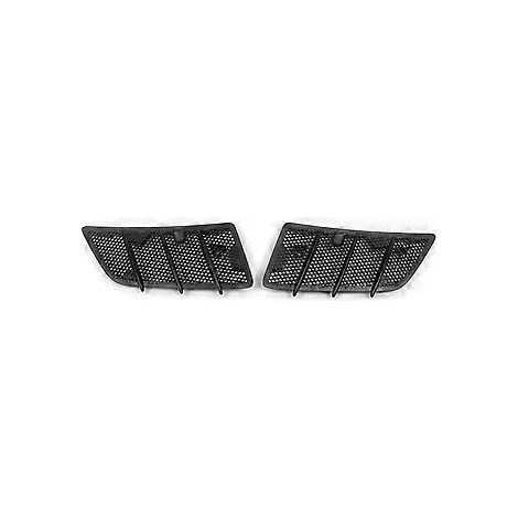 1 Paar Motorhauben-Lüftungsgitter für ML-Klasse W164 (2007–2012) ML320, ML350, ML63 AMG, GL350 (Kühlerlüftungsgitter)