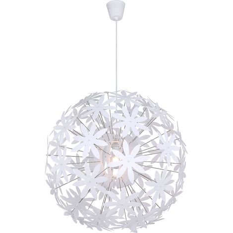 Globo - lámpara colgante - Stella - blanco - plástico - Ø 60cm -