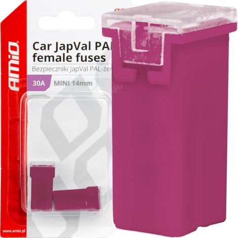 Japval PAL Kfz-Sicherungen (weiblich), 2 Stück, 30 A, amio-03437 (1/5)