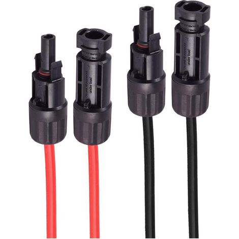 Rallonge électrique shiverpeaks pv4 verlängerung 15 m pack 2