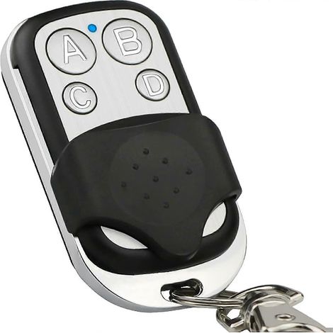 Copy Remote 315 Metall-Fernbedienung, 4-Tasten-Klon-Fernbedienung, Klon-Schlüsselanhänger, Garagentor-Fernbedienungs-Duplikator