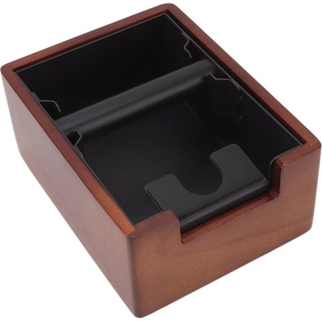 Boîte à Marc de Café, Boite à Café Knock Box en Fer ABS Intégré avec Poignée, Boîte à Frapper pour Marc de Café, Support de Seau à Marc de Café pour Café, Cantine, Récupérateur Marc de Café (1/5)