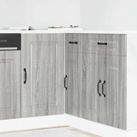 Küchenunterschrank Kalmar Grau Sonoma Holzwerkstoff