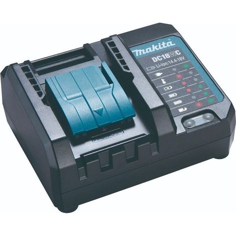 Makita DC18WC 18v 22min Economy Lithium Battery Charger Compact Small Black