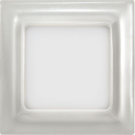 Downlight 9w 3000k ventura perla plata 720lm 12x12 (1/2)