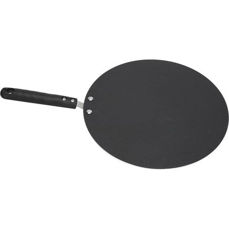 Crêpière antiadhésive pour plaque de cuisson à gaz, idéale pour les œufs, le pain, les gâteaux, les crêpes et les chapattis. (1/5)