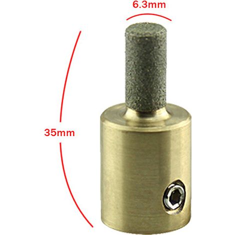 Fraises diamantées 1/4 pouce pour outil rotatif, embouts de meulage diamantés pour le polissage du verre, du carrelage et de la céramique (1/5)