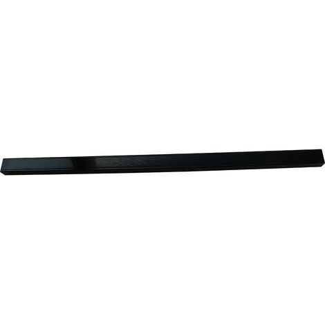 Rail de 42 cm en aluminium pour motorisation de volet battant - noir