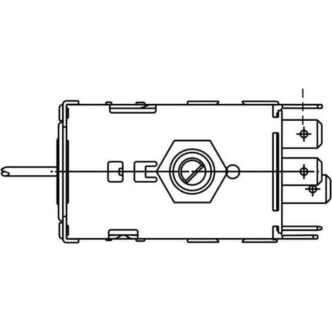 Thermostat pour refrigerateur Electrolux 858206397990 (1/3)
