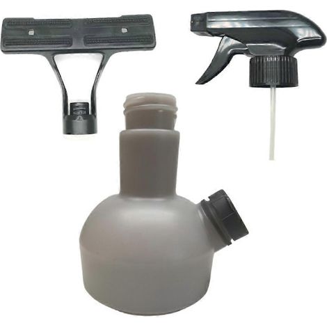 Flacon pulvérisateur de nettoyant pour vitres de 350 ml avec autocollant en nylon, compatible avec les accessoires pour aspirateurs à vitres WV1, WV2, WV3, WV5 et WV7. (1/5)