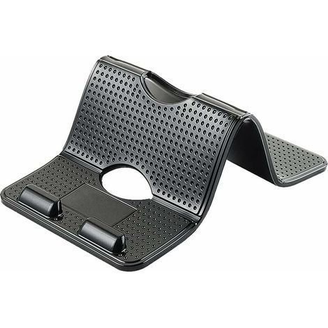 Tapis Antidérapant Pour Voiture - Tapis De Tableau De Bord En Caoutchouc Repliable - Pour Téléphone GPS Clés Lunettes - 202 x 100 x 4 mm (1/4)