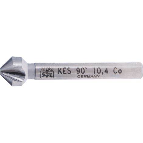 PFERD TOOLS HSSE Co5 Kegel-und Entgratsenker 90° Ø 10,4 mm Schaft-Ø 6 mm DIN 335 C (1/5)