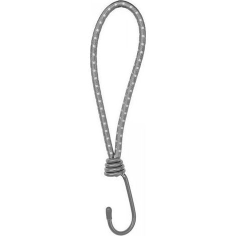 Lot de 25 tendeurs boucle élastique 20cm ø 6mm avec 1 crochet métal (1/3)