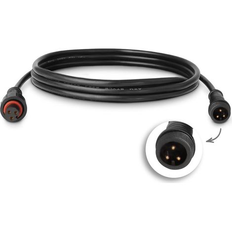 Verlängerungskabel 3-Polig 1m für SETLINK Stecksystem CCT IP65