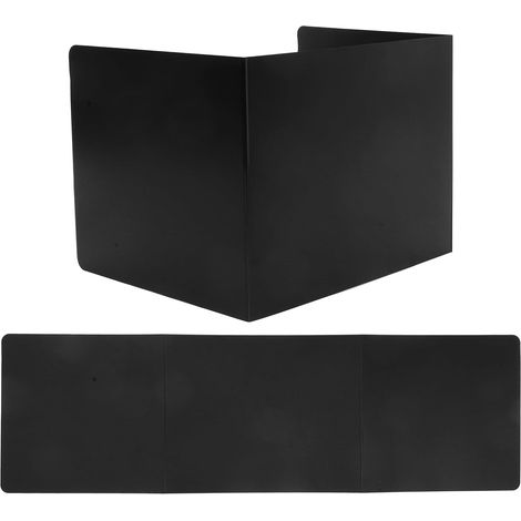 Séparateur d'étude noir en polypropylène (PP) 2 pièces pour