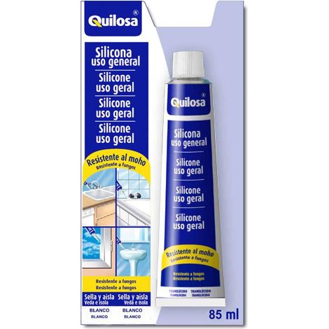 quilosa silicona orbasil acida antimoho tubo 85ml blanco 43043