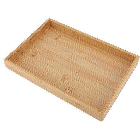 Plateau de service rectangulaire japonais pour fruits, thé et autres aliments, idéal pour les restaurants et la maison (2819,53 cm) (1/5)