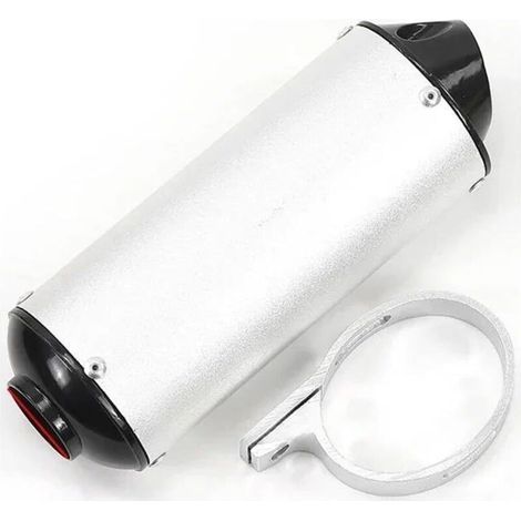 Universeller Auspuff für Offroad-Motorräder 125cc 140cc 150cc 160cc (Weiß, 32mm) (1/5)