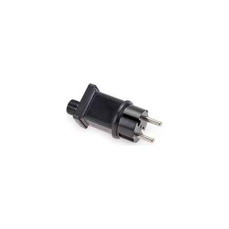 Transformateur pour guirlandes de Noël, adaptateur électrique avec minuterie, adaptateur électrique, indice de protection IP44, 31 V Max 3,6 W UE-Crezuo