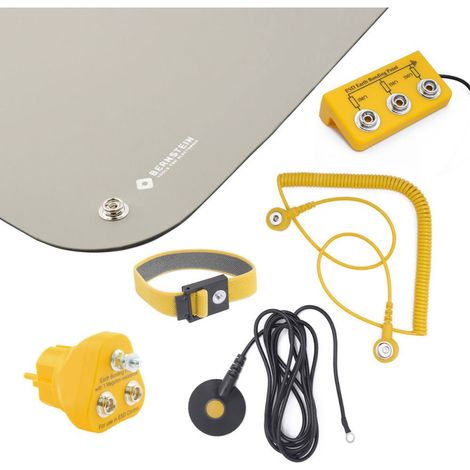 BERNSTEIN Tools for Electronics ESD-Handling-Set Grau (1/2)