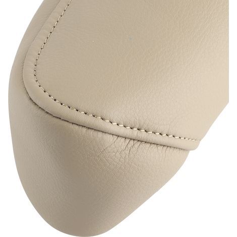 Microfiber faux leather armrest protector for Honda CRV 2007-2009, beige color (1/5)