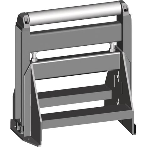 Metallkraft Rollenbock 600 mm, höhenverstellbar, Stützlast max. 700 kg, 3649260