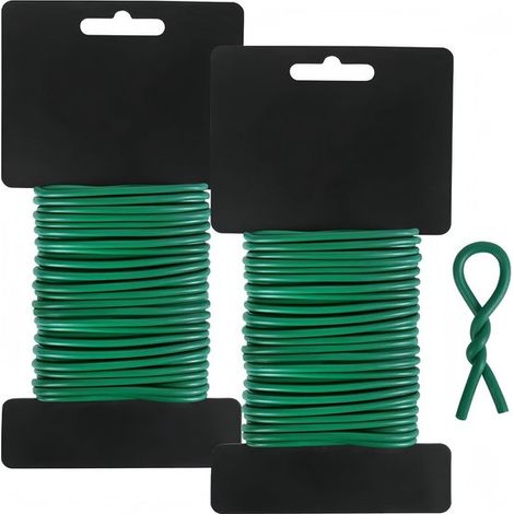 Fil de ligature pour plantes grimpantes et fleurs - Lot de 2 (1/5)