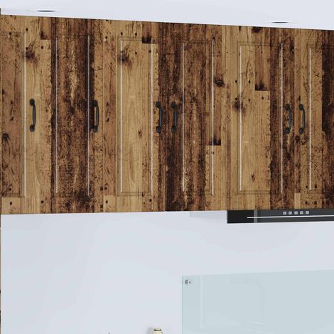 Küchenschrank 2 pcs Altholz 30 x 31 x 80 cm Holzwerkstoff