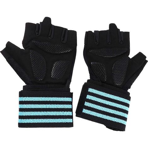 Gants d'entraînement d'haltérophilie à demi-doigts, deux paires pour les sports de plein air (1/5)